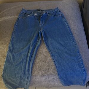 Fashion Nova Men's Relaxed Blue Jeans